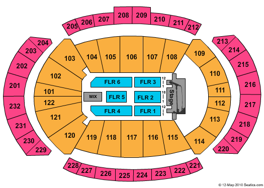 T-Mobile Center Roger Waters Seating Chart